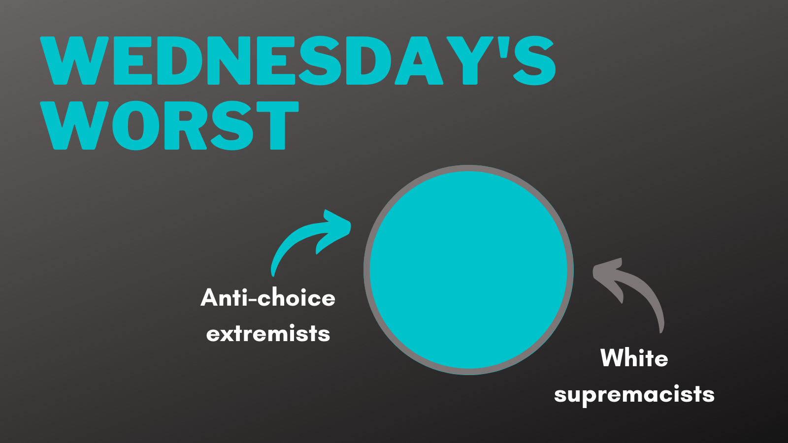 Anti-choice extremism and white supremacy overlap which is why we need to donate to pro-choice candidates! 
